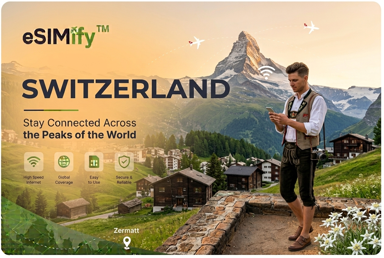 Best eSIM for Switzerland : Cheapest eSIM for Switzerland 2026