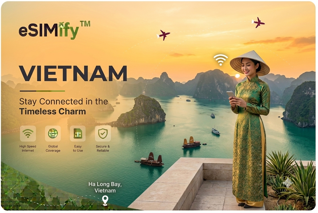 Cheapest eSIM for Vietnam : Stay Connected in the Timeless Charm 2026