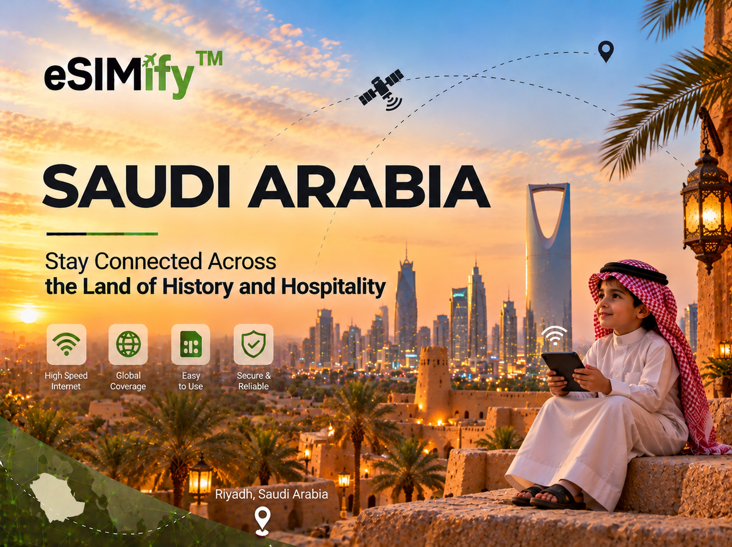 Best eSIM for Saudi Arabia (2026): Umrah, Hajj and Travel Data from India 